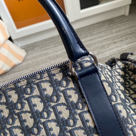 Dior Duffle Boston Trotter in Navy - Picture 9 of 14
